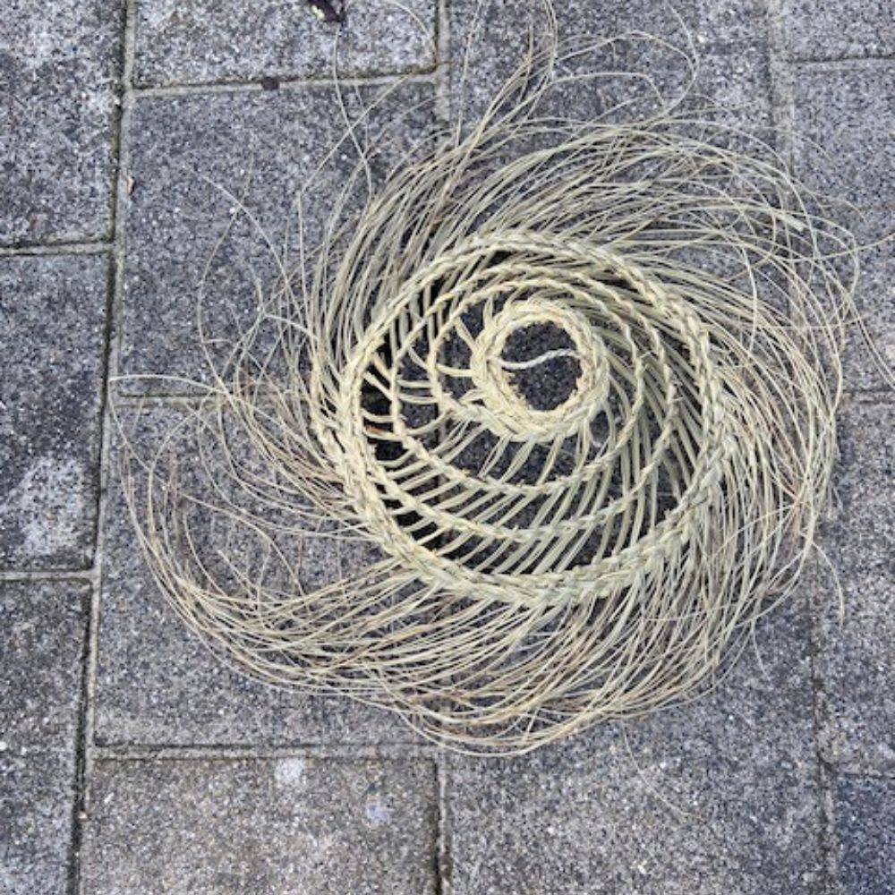 Open Umbrella Zeegras Lamp Small