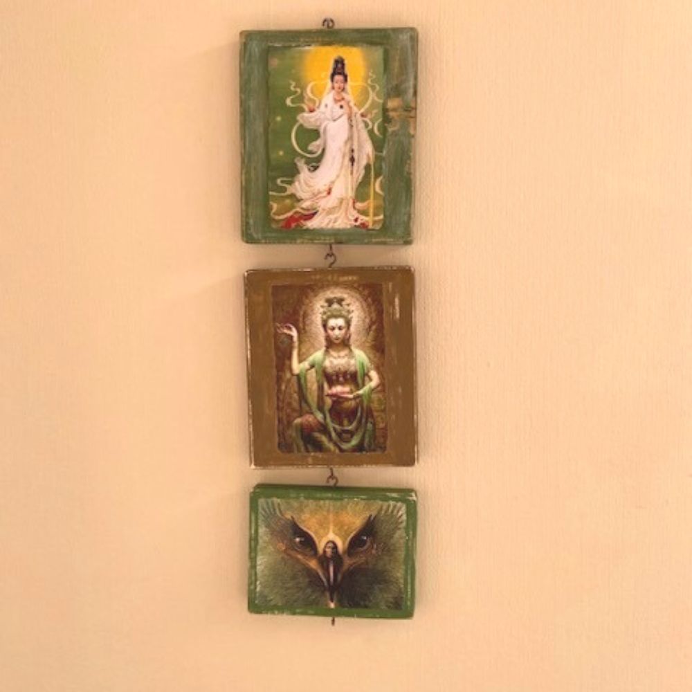 Sacred Panel Rumi Light