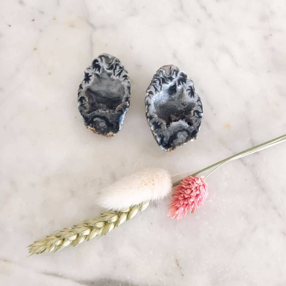 Vriendschaps cadeau in de vorm van een Agaat Geode