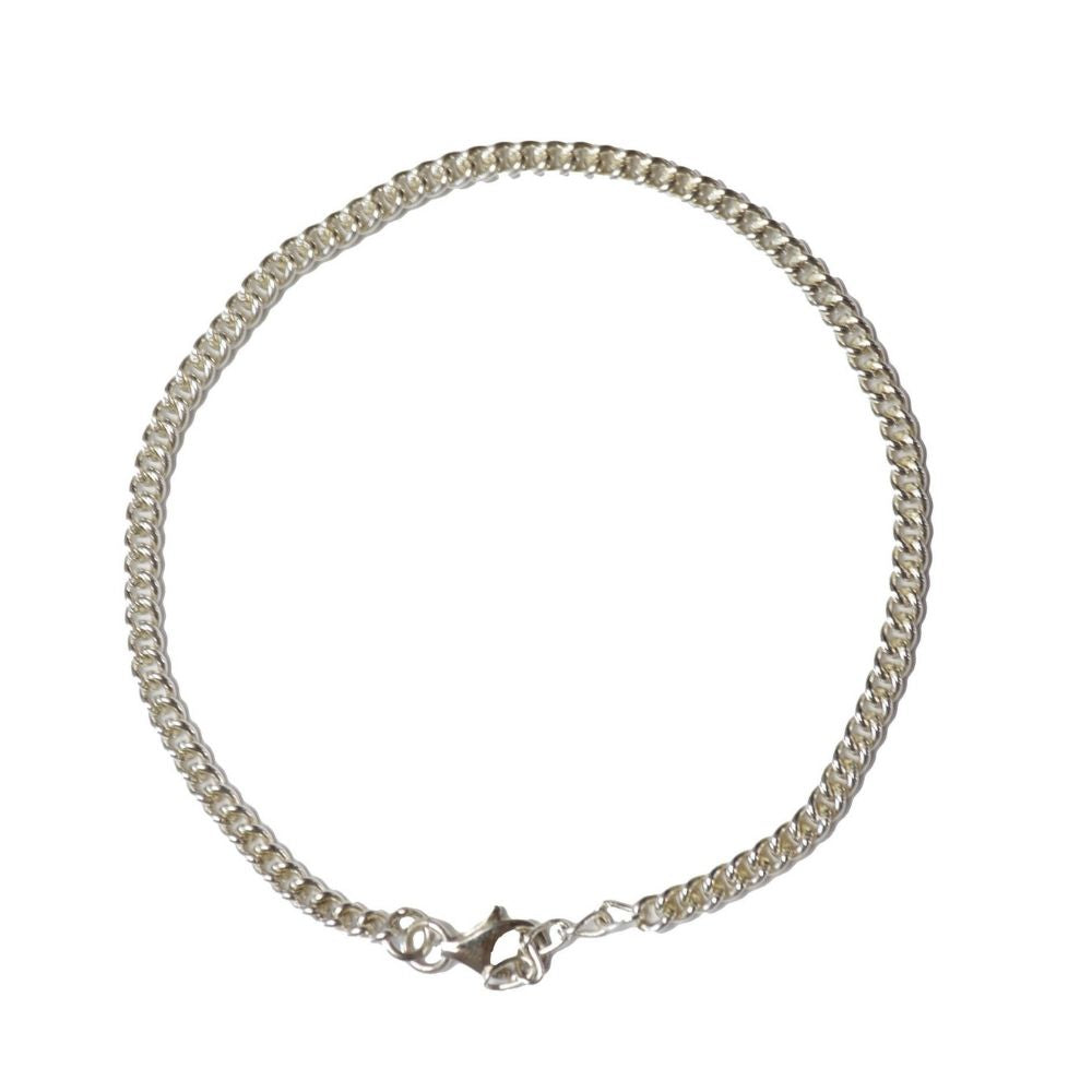 Armband Curb Chain Silver
