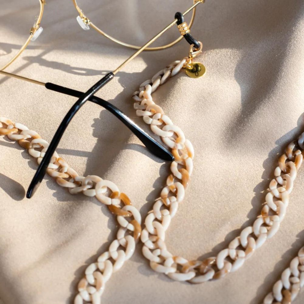 Brillenkoord Dazzling Beige