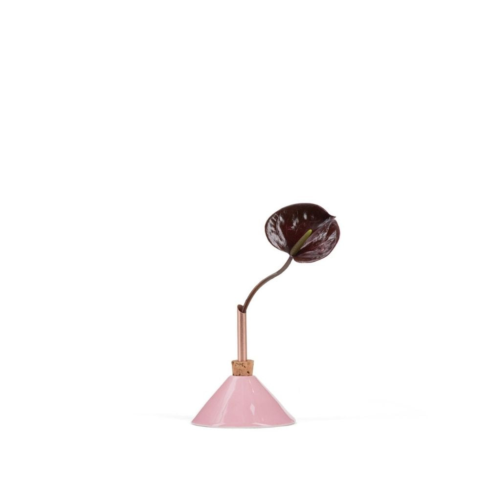 Vaasje voor enkele tak of bloem - Consilium Pink