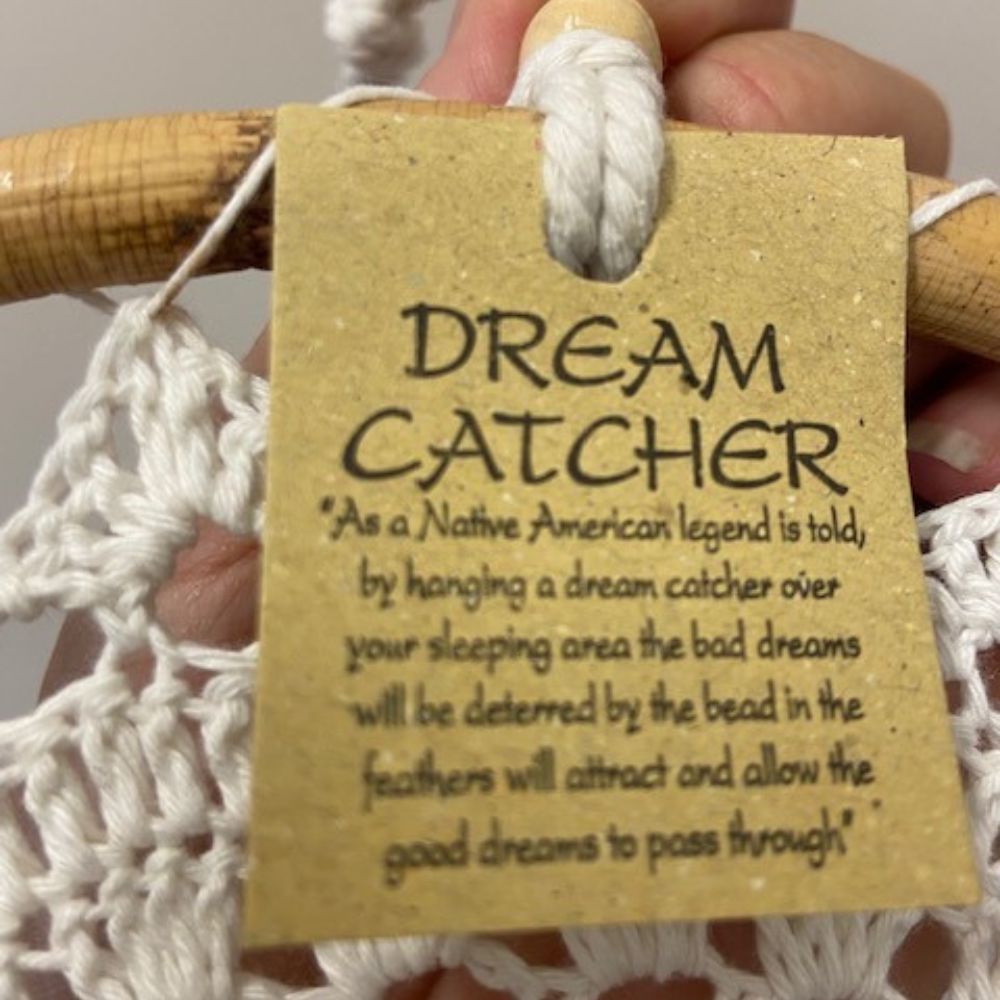 Boho Dromenvanger met Witte Veren