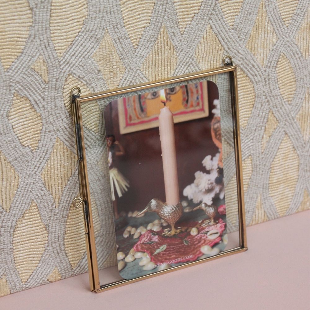 Flat Frame Polaroid Goud