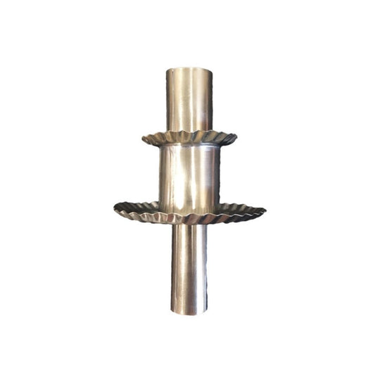 Kaarsenhouder Fles Zilver