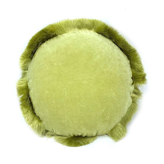 Kussen Dolly Lime van Imbarro. Prijs: 30,95