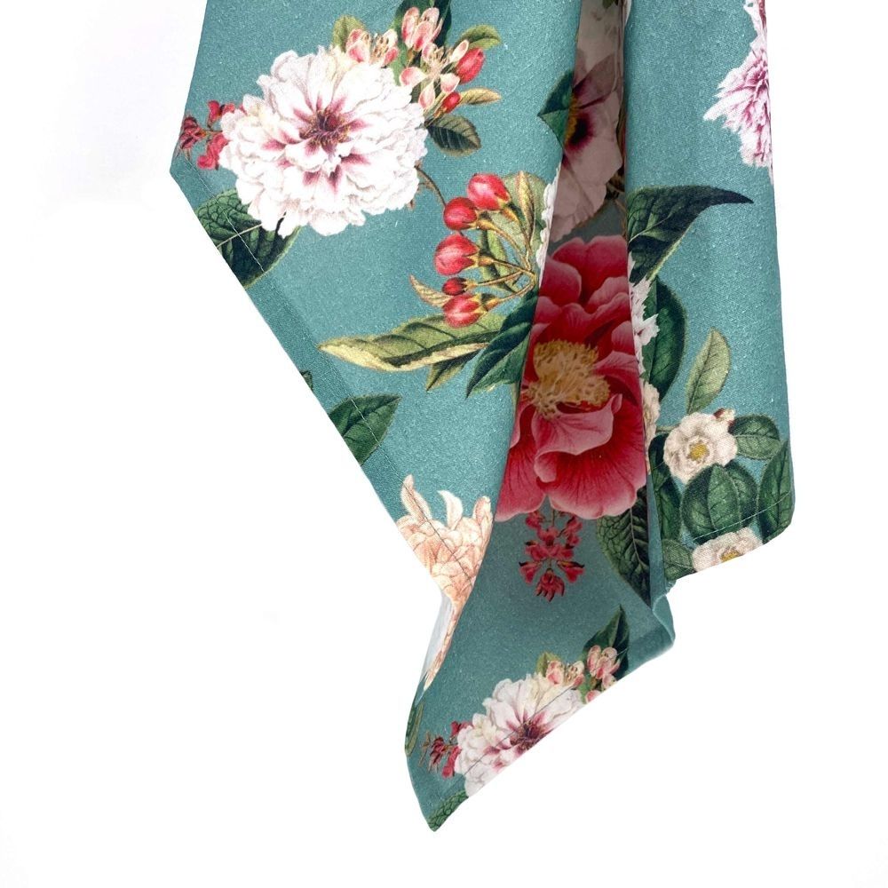 Theedoek Janne Aqua van het merk Imbarro