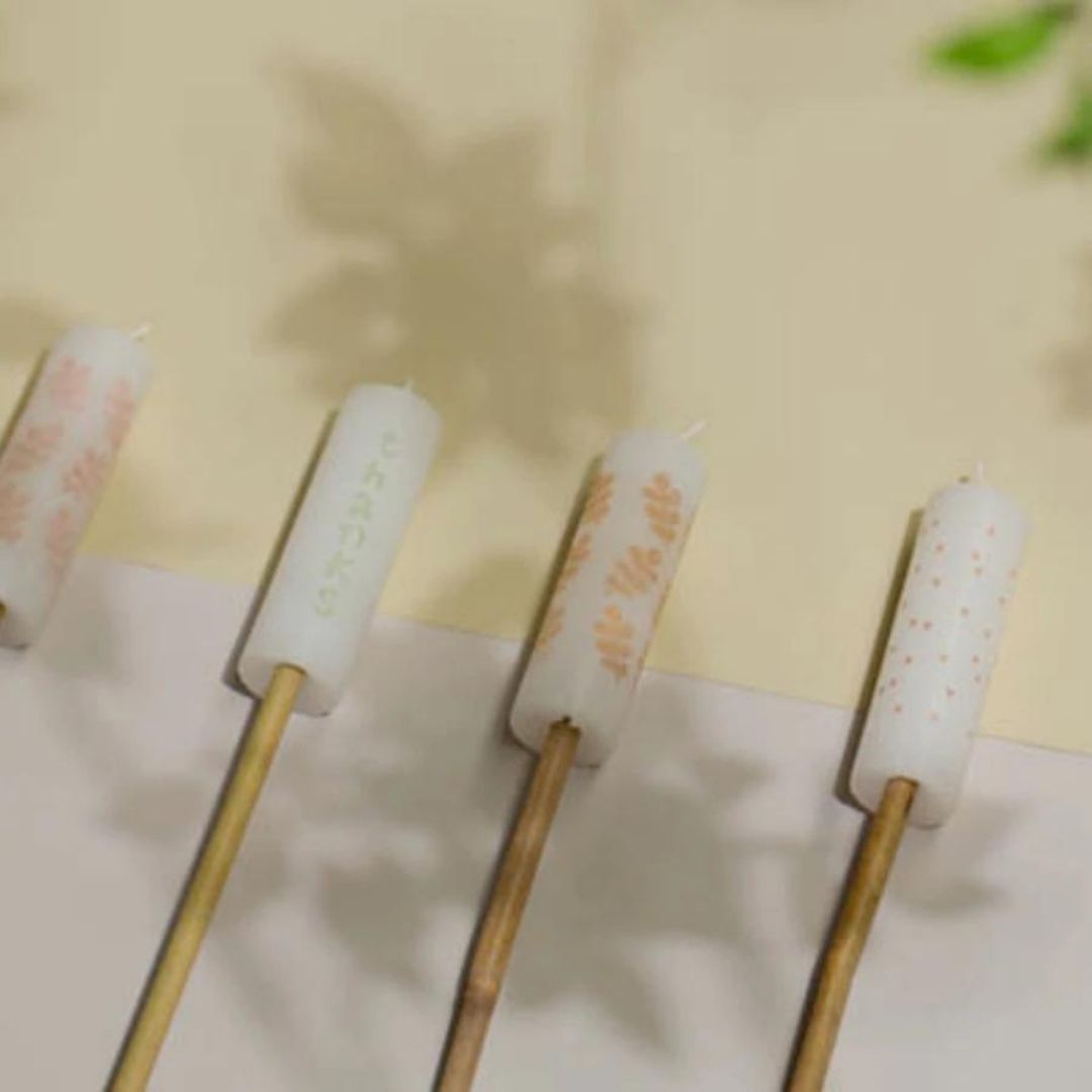 Tuinfakkel Spring Apricot van het merk Rustik Lys