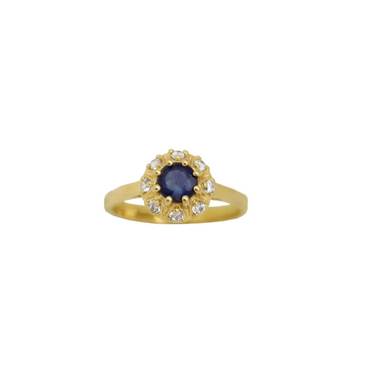 Ring Edelsteen Sapphire Gold