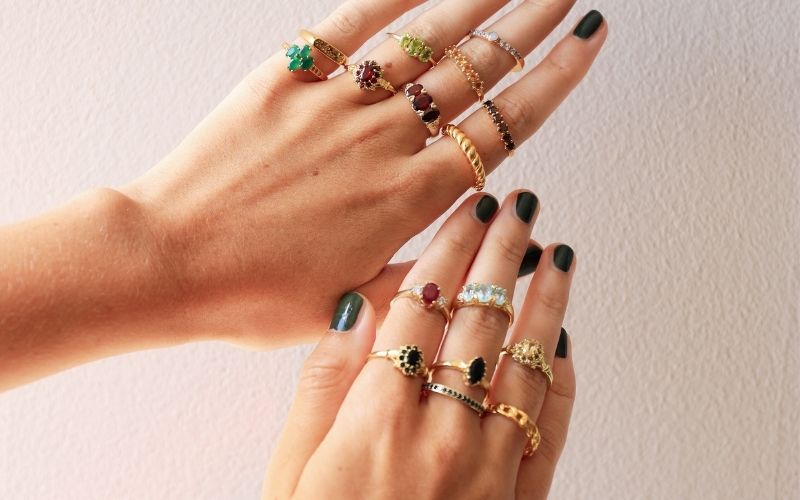Vintage Inspired Ringen met echte edelstenen – Pluk Iets Moois