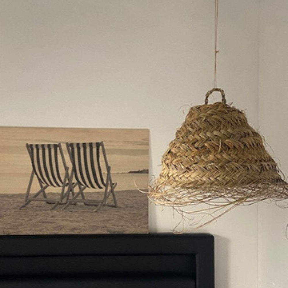 Hanglamp Zeegras Bedside - Ibiza lamp - D=26cm