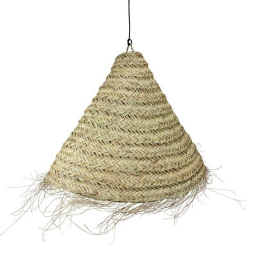 Lamp Zeegras Driehoek Medium Pluk Iets Moois